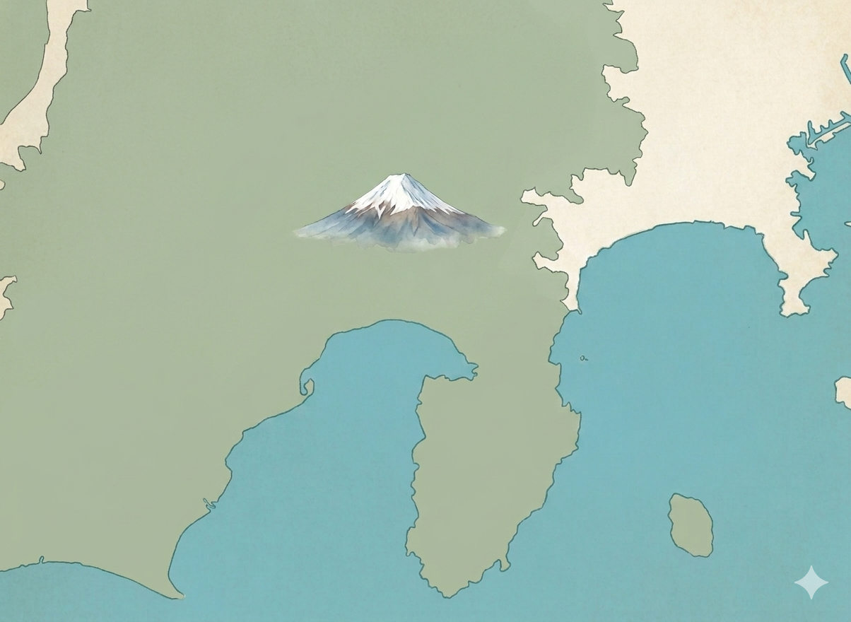 富士山周辺エリアマップ