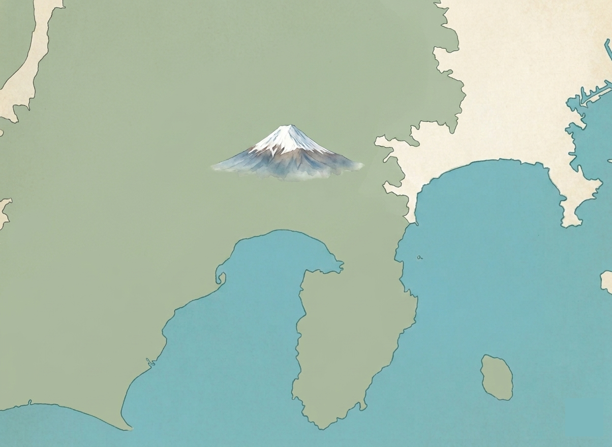 富士山周辺エリアマップ