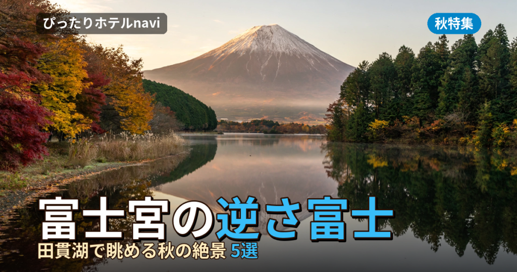 富士宮で富士山を眺める！浅間大社と田貫湖の旅の宿5選